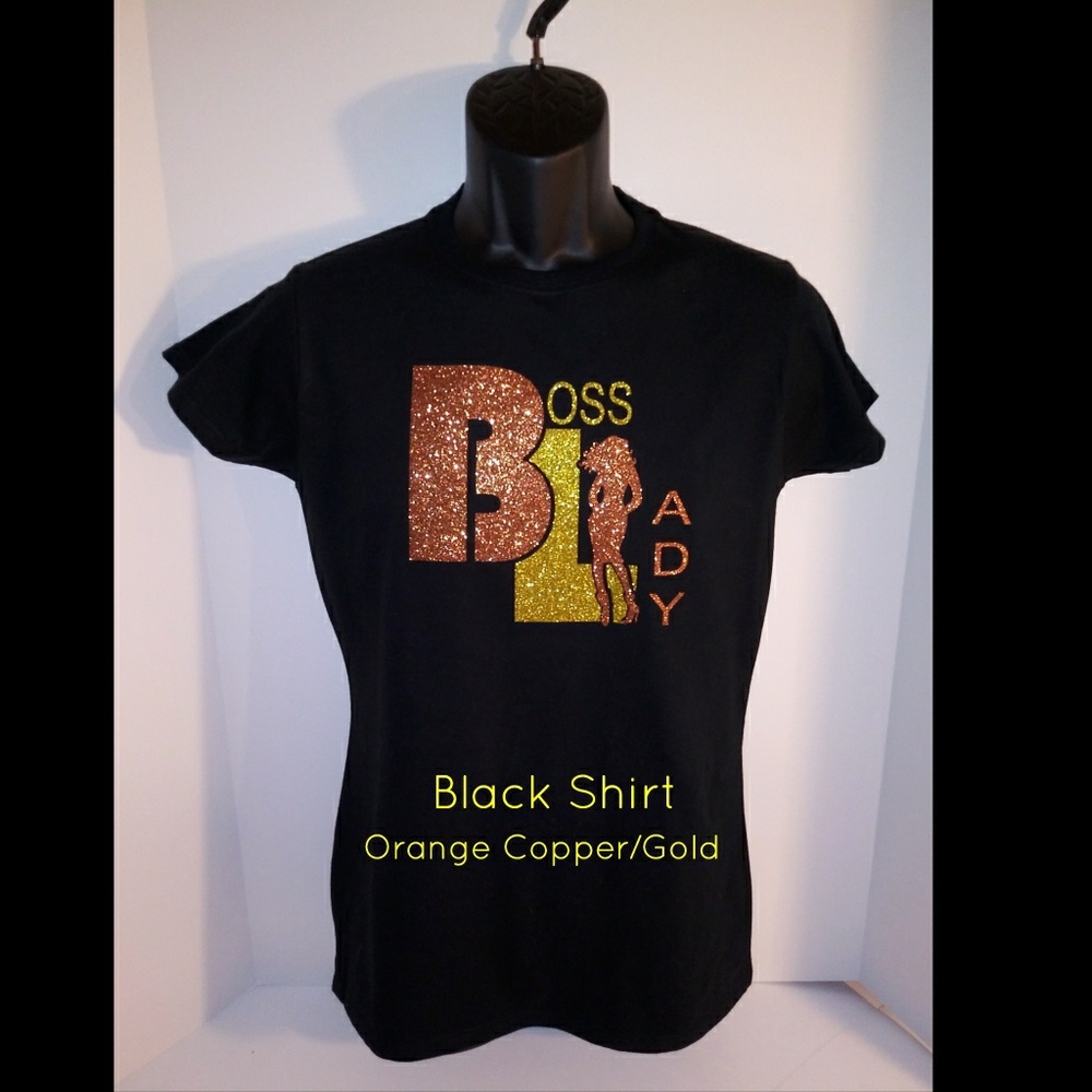 Boss Lady Glitter T-Shirt